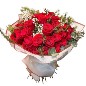 Ramo con 50 rosas importadas