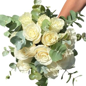 Ramo de Novia con Rosas blancas